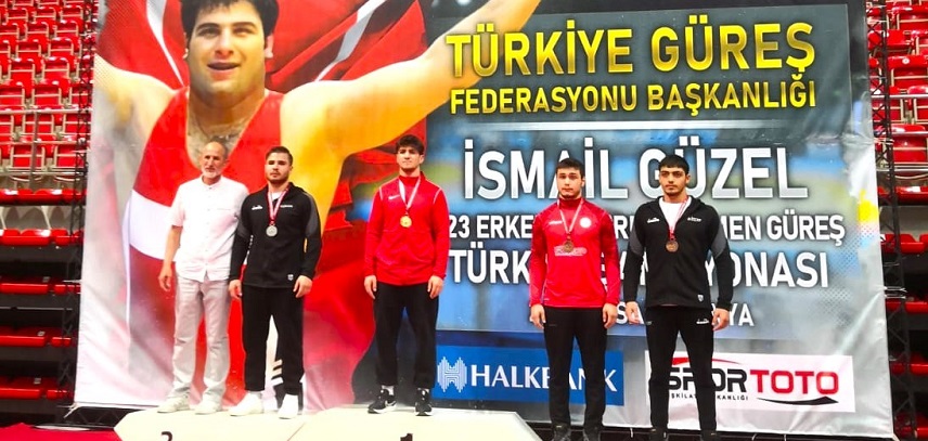Çaykurspor Güreş, U23 Grekoromen Türkiye Şampiyonasında 2 Şampiyon Çıkardı