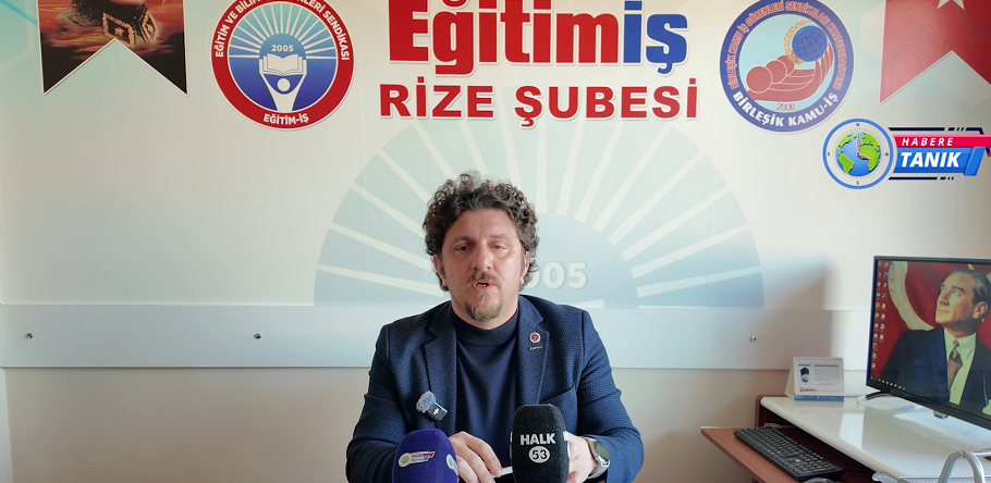 Eğitim-İş Rize’den Manisa’daki Silahlı Saldırıya Tepki