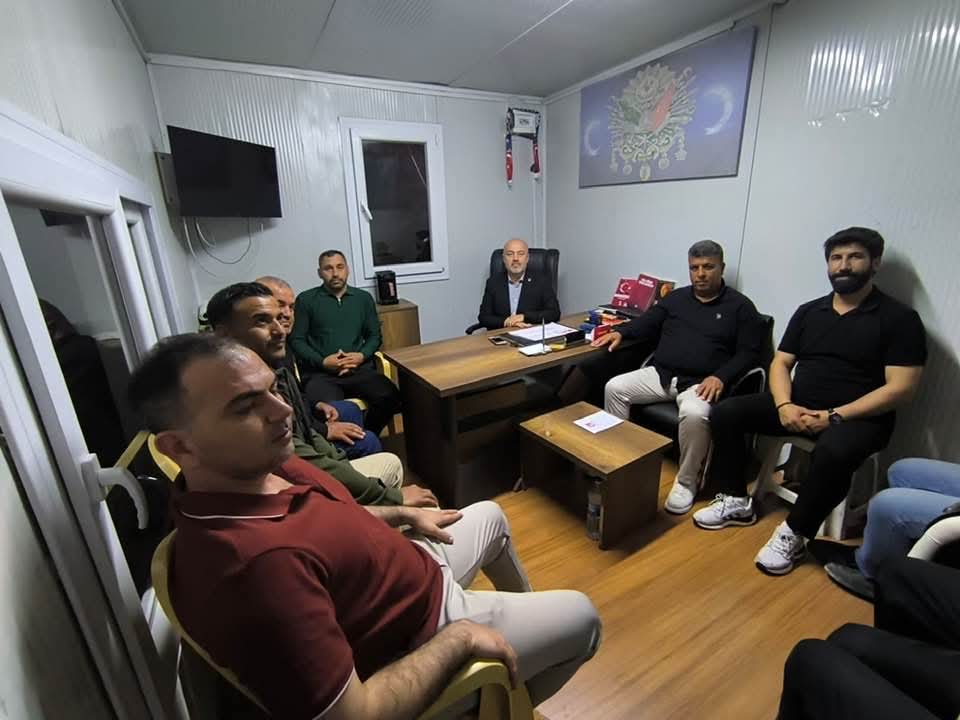 Mehmet Tanrıcı: Antakya’da Haftalık Yönetim Toplantımızı Gerçekleştirdik