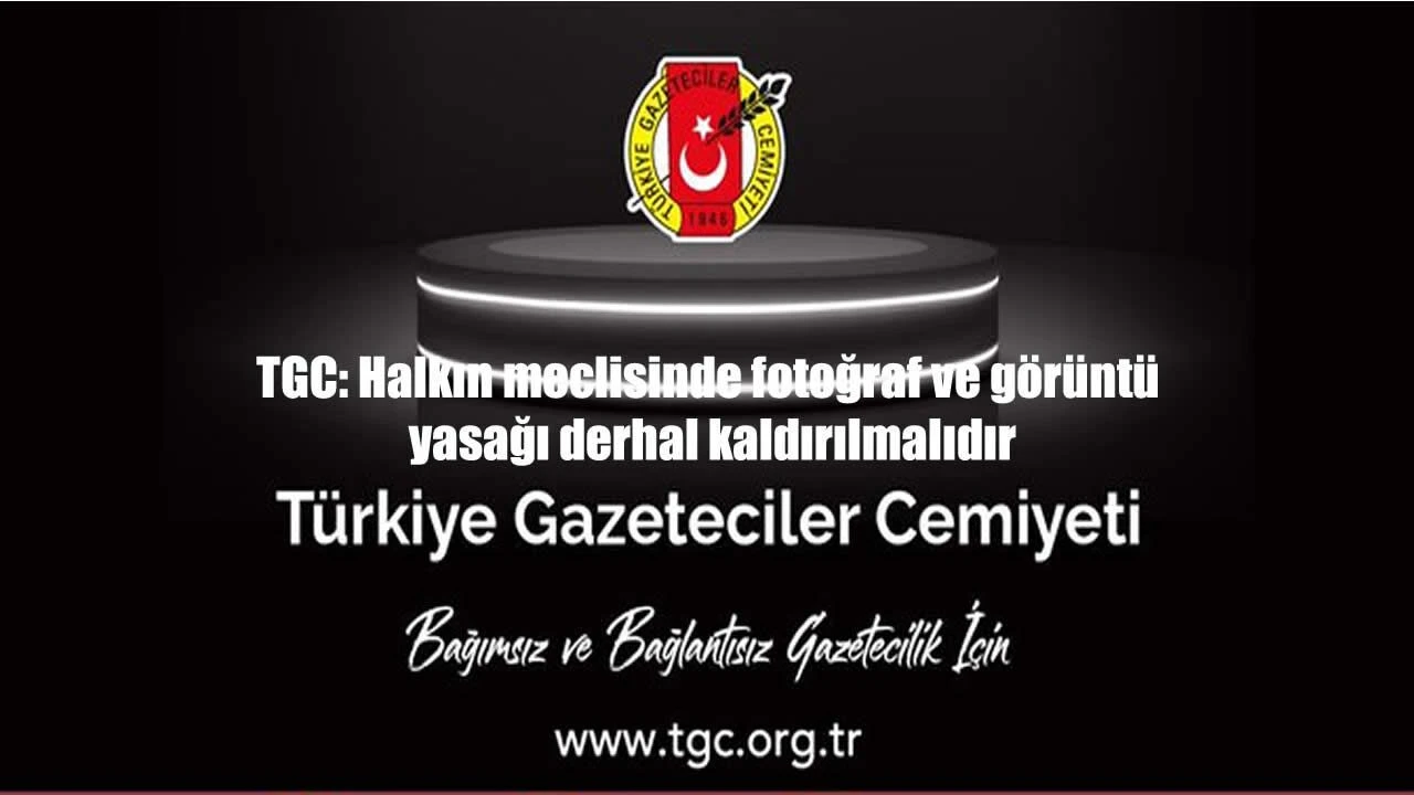 TBMM'de 24 yıllık gelenek sona erdi: Basına fotoğraf ve görüntü yasağı