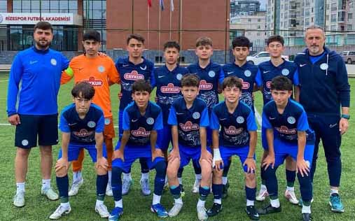 Rizespor U13’ten Gol Şov: 8-0’lık Net Galibiyet