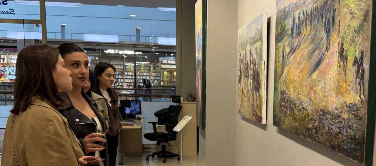 AZERBAYCANLI RESSAM VAHİD NOVRUZOV SANKO SANAT GALERİSİ’NDE SERGİ AÇTI