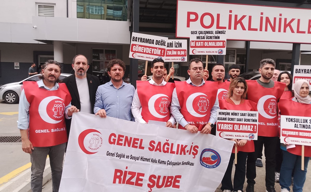 Genel Sağlık-İş'ten Rize'de Sert Tepki: