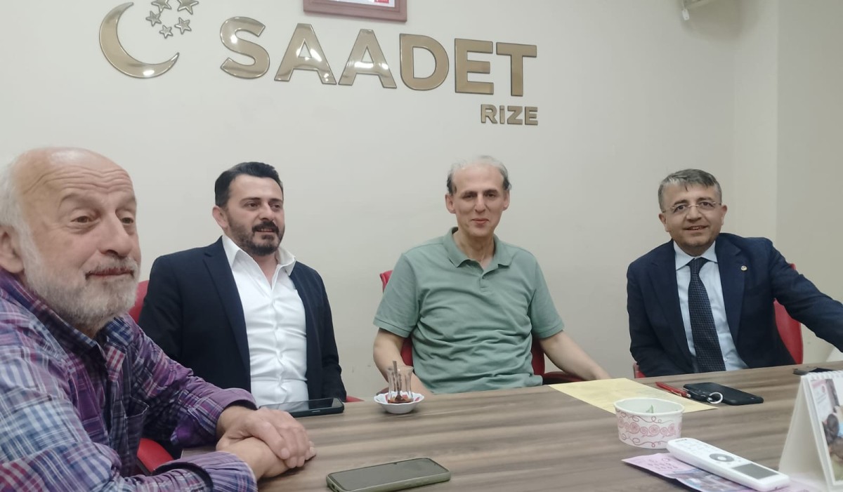 RTSO Başkan Adayı Ahmet Arif Mete'den Saadet Partisi'ne Ziyaret