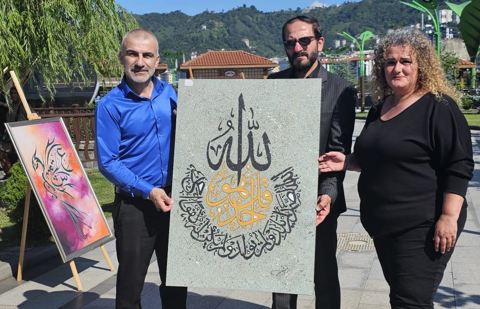 Çay Çarşısı'nda Kişisel Resim Sergisi Sanatseverlerle Buluştu