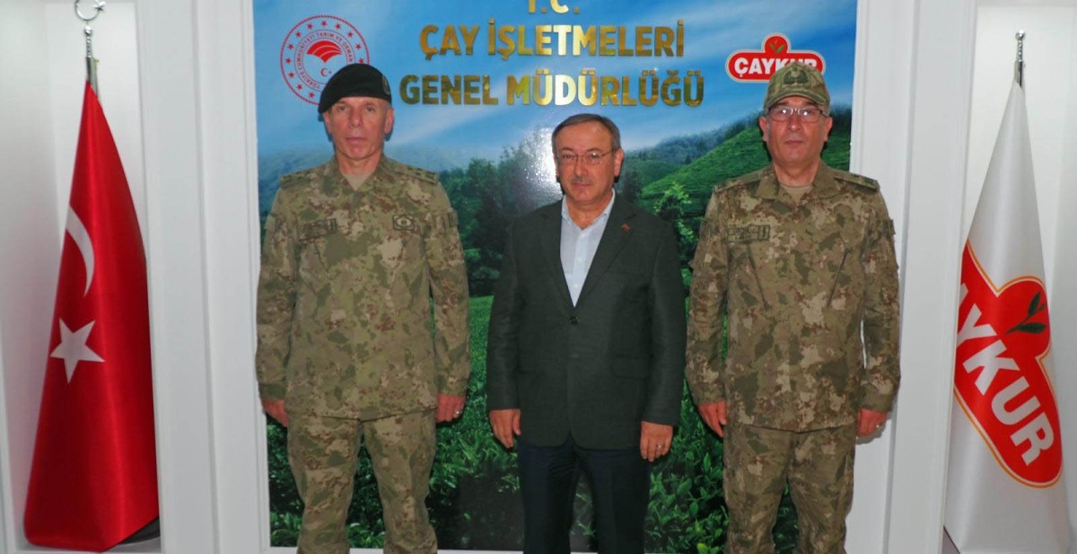 4. Kolordu Komutanı Korgeneral Ahmet Kurumahmut'tan ÇAYKUR'a Ziyaret