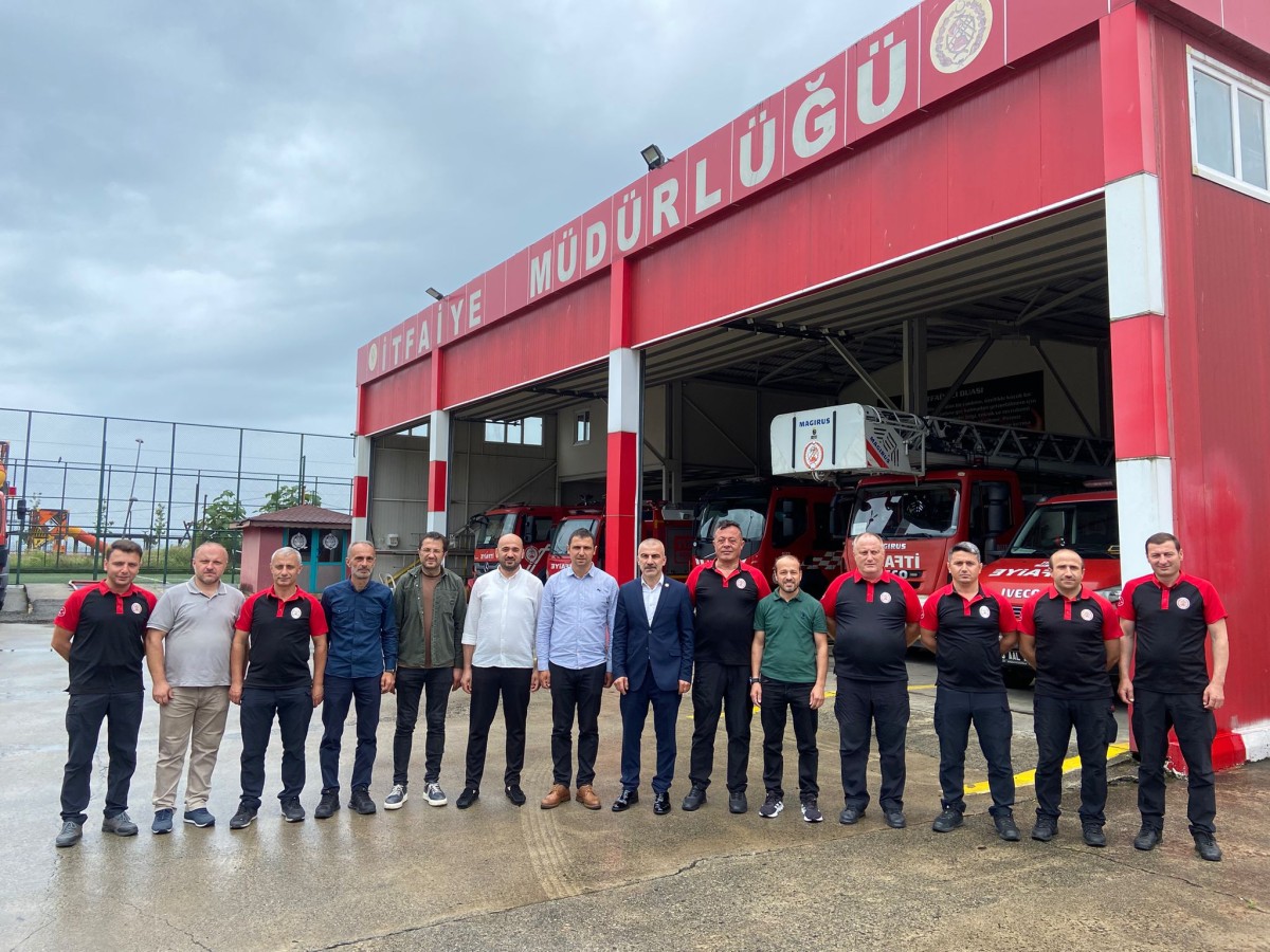 BBP Rize Teşkilatından İtfaiye Müdürlüğüne Ziyaret