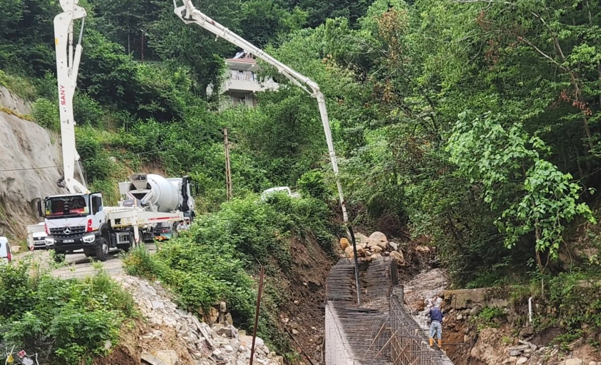 Yeşilyurt Mahallesinde Dere Islahı