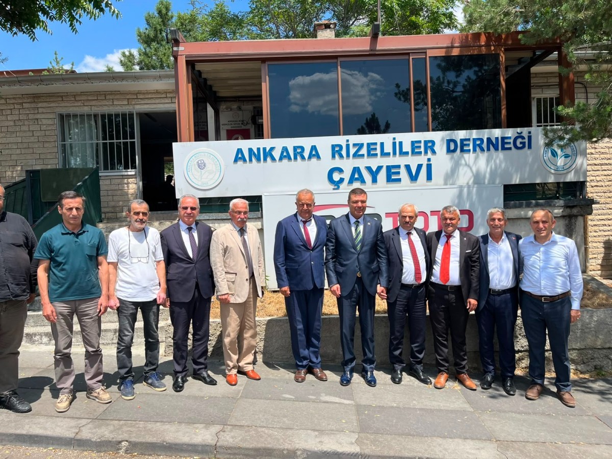 Ankara Rizeliler Derneğine Stk Ziyaretleri