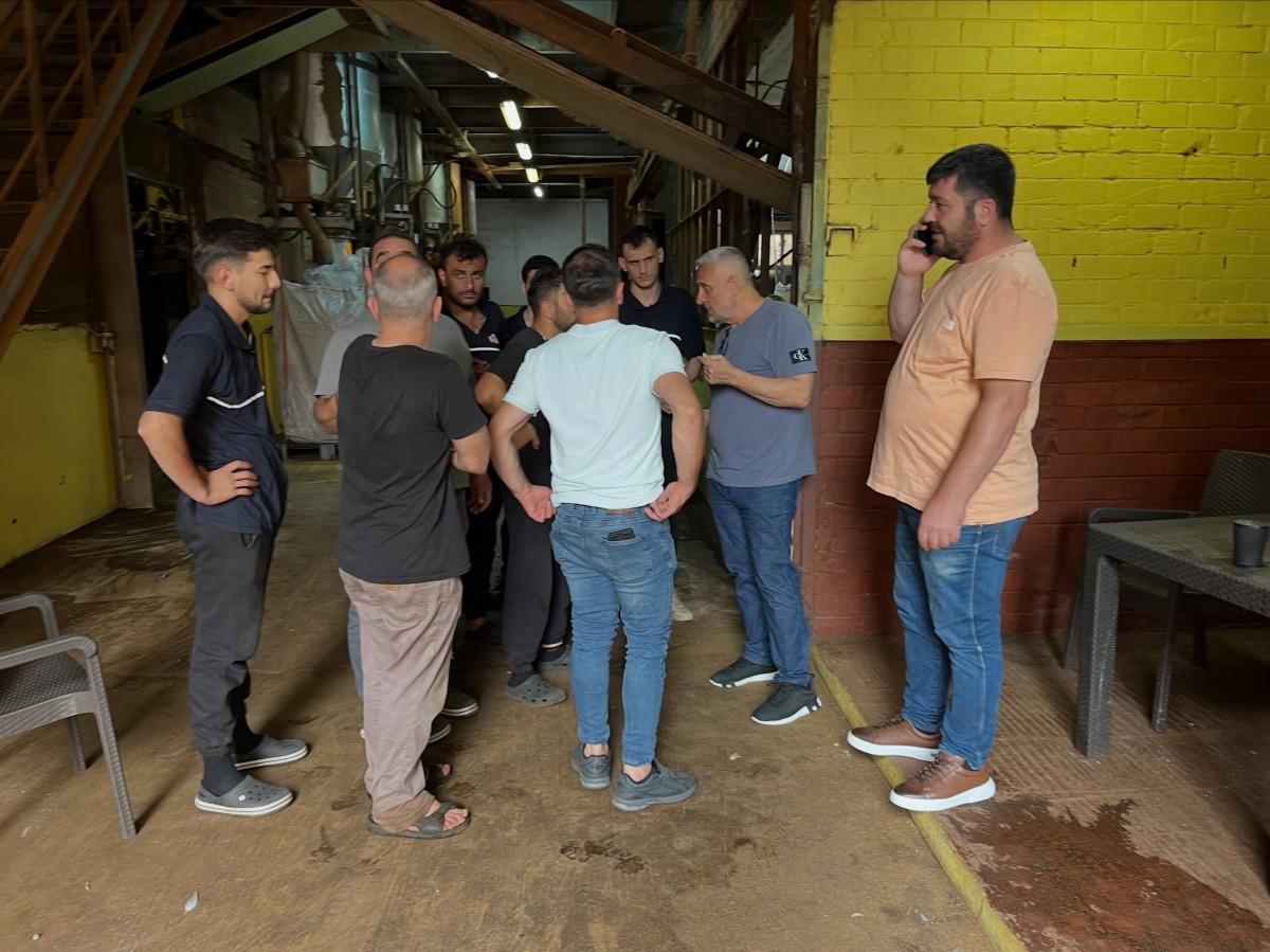 Öz Gıda-İş Sendikası'ndan Melyat ÇAYKUR Çay Fabrikası'na Ziyaret