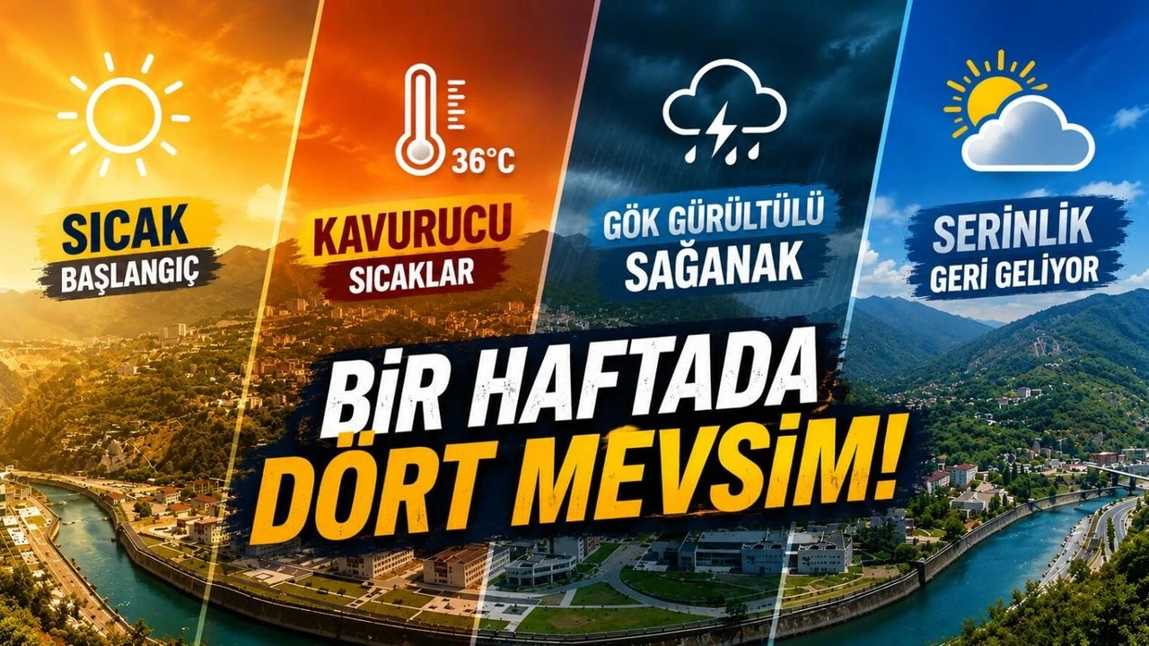 Artvin' de Bir Haftada Dört Mevsim!