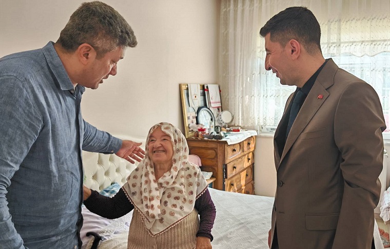 Başkan Özer ve Kaymakam Gürdal’dan Şehit Ailesine Anlamlı Ziyaret
