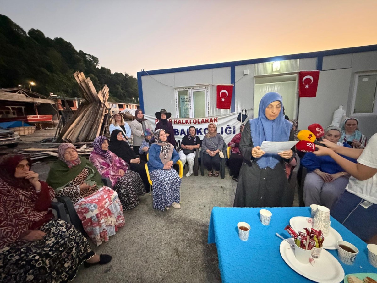 Pazar Balıkçı Köyü'nde Kafes Balıkçılığı Protestosu 54'üncü Gününde