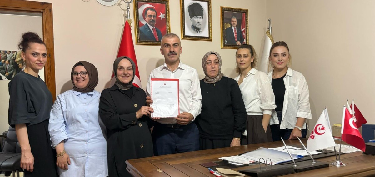 BBP Rize’de Kadın Kollarında Görev Değişimi