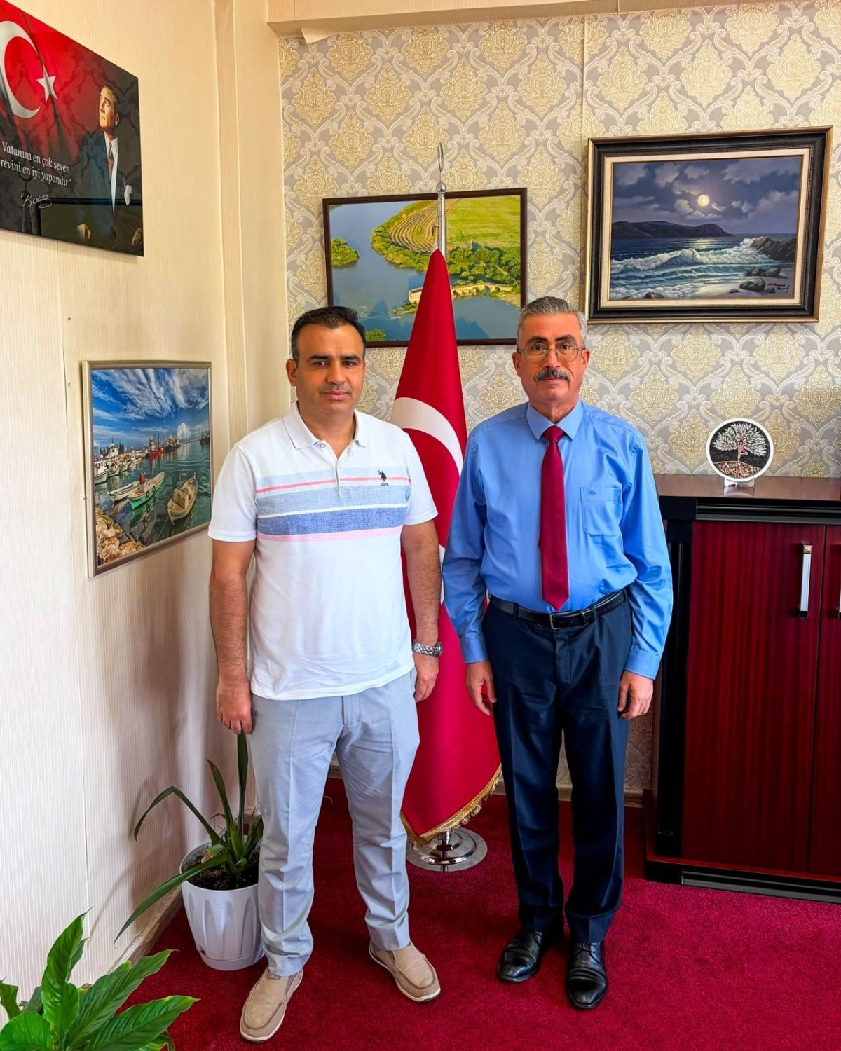 Ali Bedrettin Karataş: İlçemize Sunduğu Değerli Hizmetler İçin Teşekkür Ediyoruz