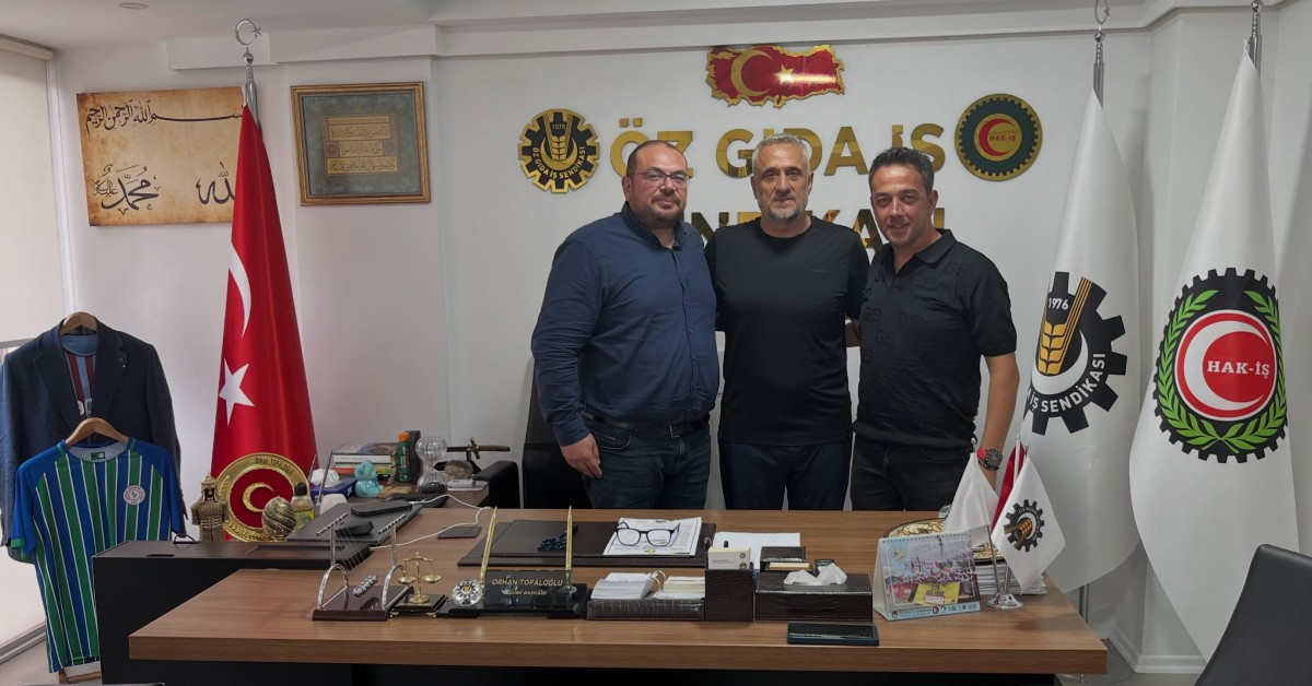Güvenlik-İş ve Memur-Sen Temsilcilerinden Şube Başkanı Orhan Topaloğlu’na Ziyaret