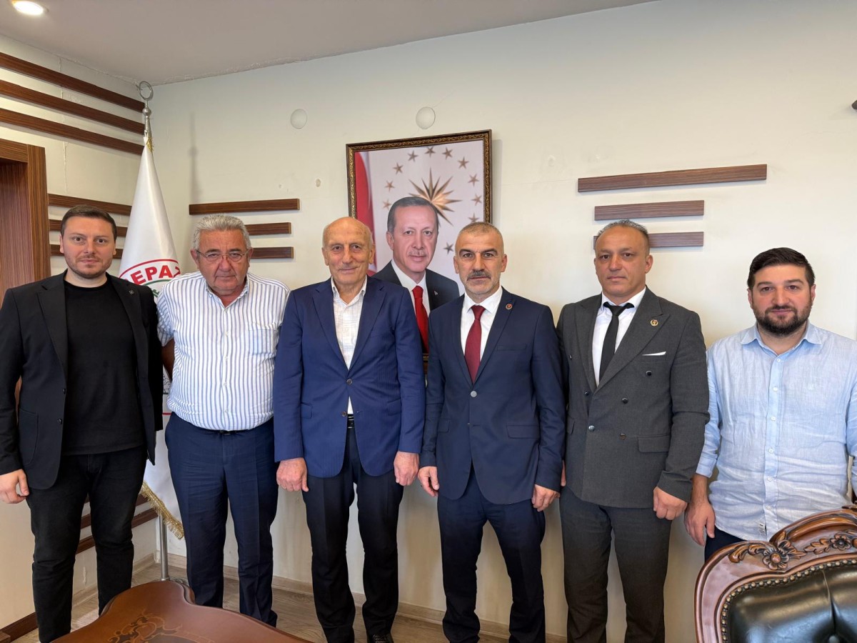 BBP Rize Teşkilatından Derepazarı Belediye Başkanı Kalça’ya Ziyaret
