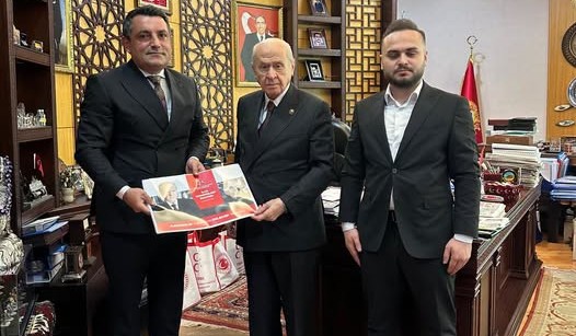 MHP Rize İl Başkanı Alkan’dan Bahçeli’ye Ziyaret