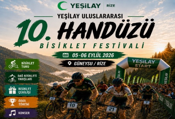 Handüzü Yaylası’nda Bisiklet Şöleni – Yeşilay Uluslararası 10. Festival Başlıyor!