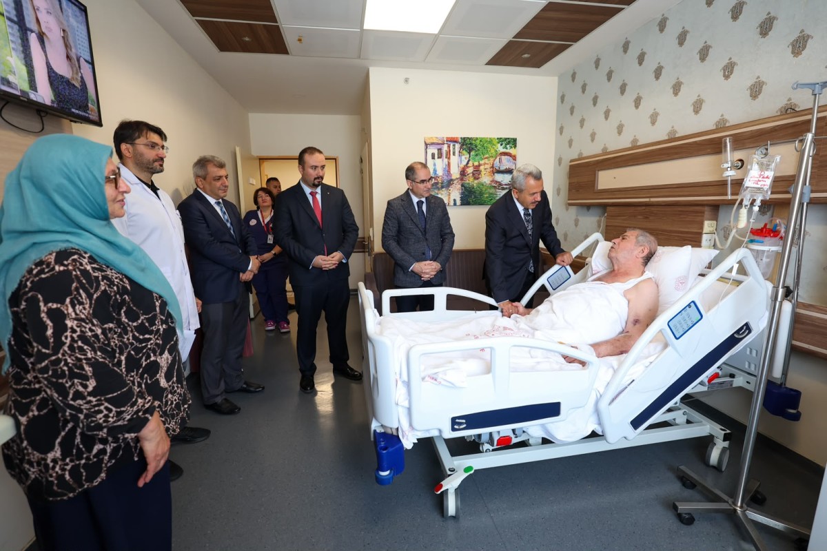 Vali Baydaş’tan Kıbrıs Gazisi Ahmet Şafak’a Ziyaret