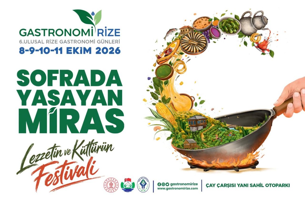 6. Ulusal Rize Gastronomi Günleri İçin Geri Sayım Başladı