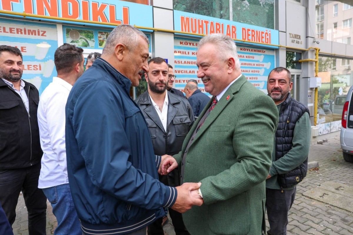 Katmer’den İlçe Teşkilatlarına ve Vatandaşlara Ziyaret
