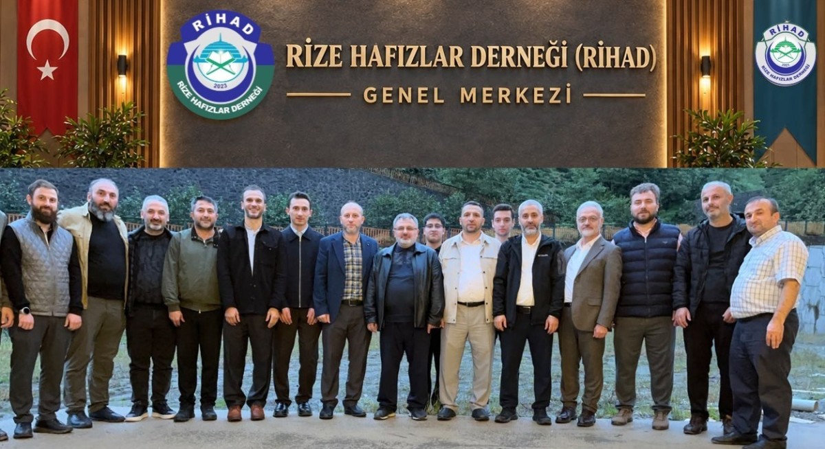 Rize Hafızlar Derneği RİHAD’da İkinci Olağan Genel Kurul Heyecanı Yaşandı