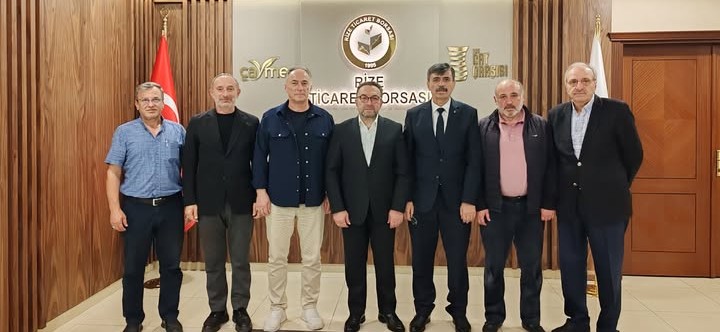 Ziraatçılar Derneği’nden Borsa Başkanı Mehmet Erdoğan’a Çay Ziyareti