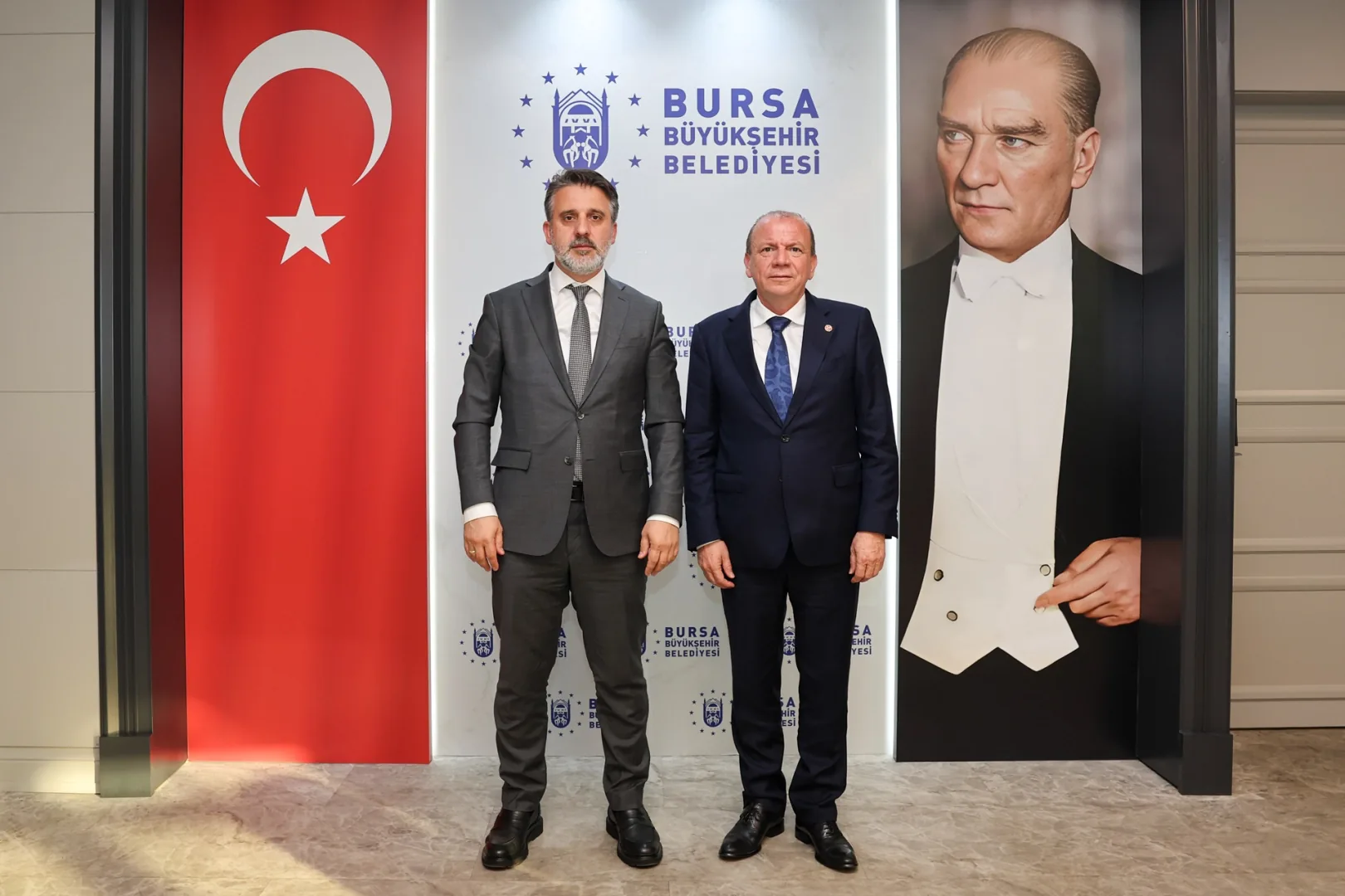 BTSO Başkanı Matlı’dan Büyükşehir Belediye Başkan Vekili Biba’ya ziyaret