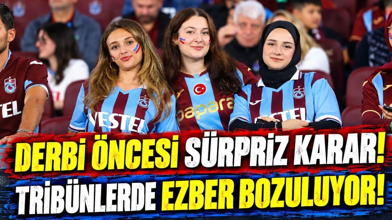 Karadeniz Derbisinde Deplasman Yasağı Kalktı! Tribünlerde Dostluk Rüzgârı Esecek