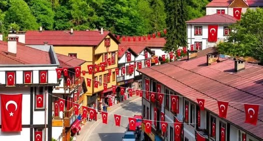 Çamlıhemşin Al Bayraklarla Donatılacak!