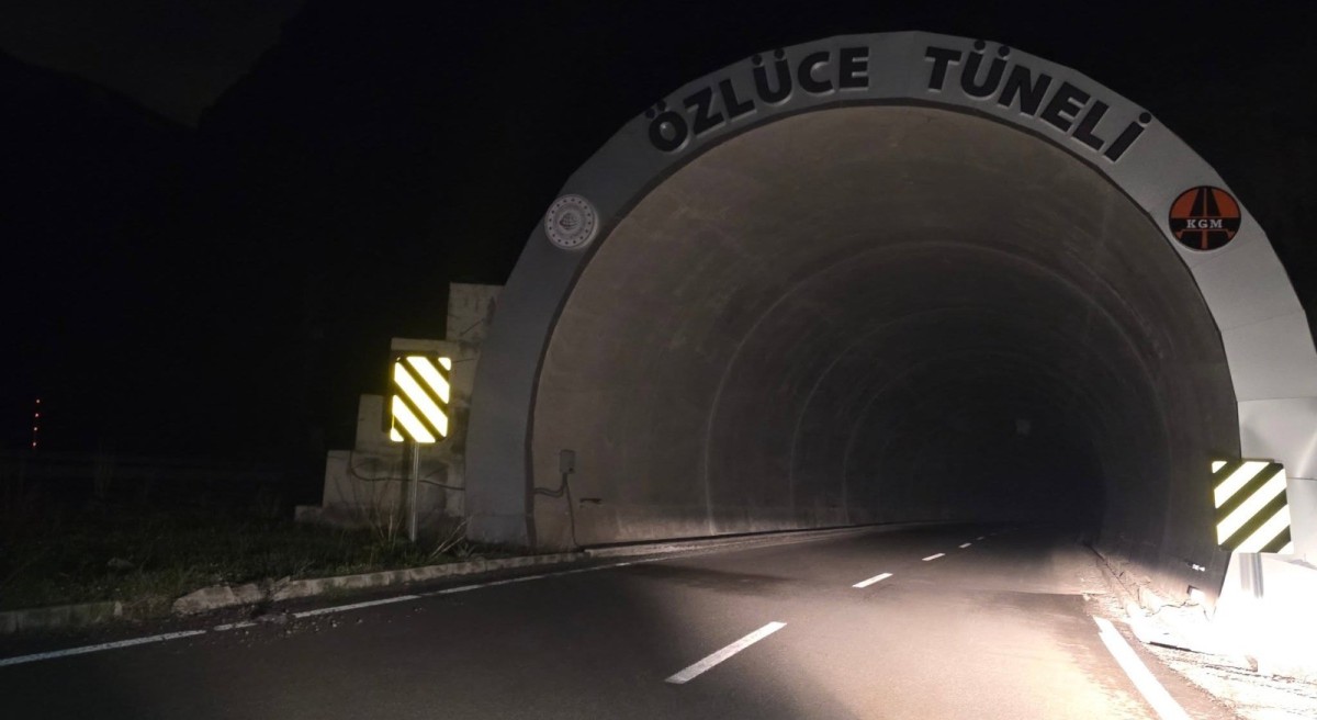 Rize-Erzurum Karayolundaki Tünellerde Yeterli Aydınlatma Yok