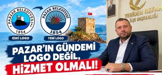 YRP Pazar İlçe Başkanı Bölükbaş: “Pazar’ın Gündemi Logo Değil, Hizmet Olmalı!”