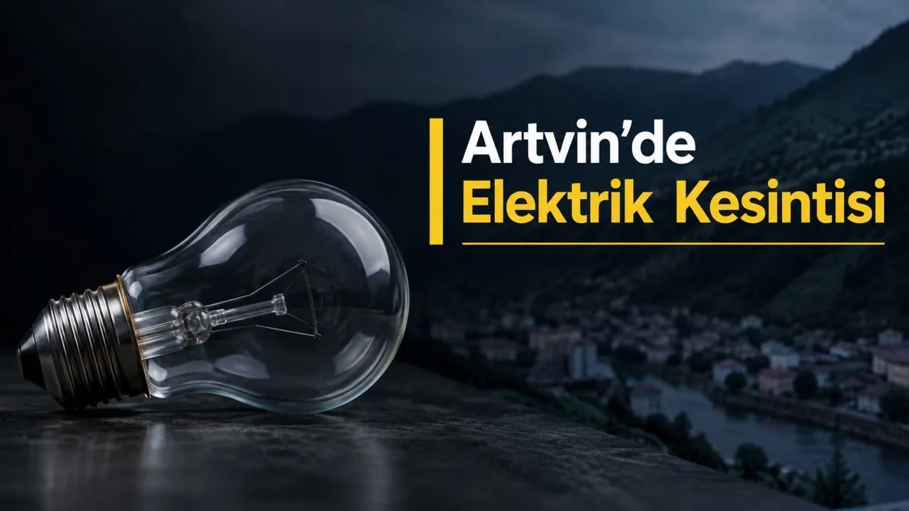 Artvin’de 3 Köyde Planlı Elektrik Kesintisi